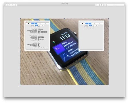 Exif プレビュー Mac トリック