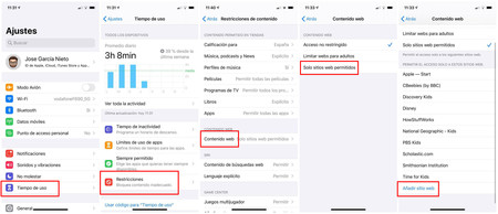 Cómo configurar un smartphone para que un niño lo pueda usar sin