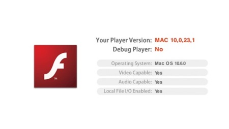 Adobe recomienda actualizar la versión de su reproductor Flash incluido en Snow Leopard
