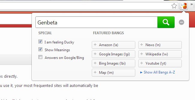 DuckDuckGo en Chrome