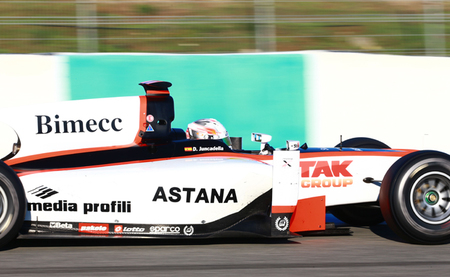 Dani Juncadella Test GP2 Jerez Día 2