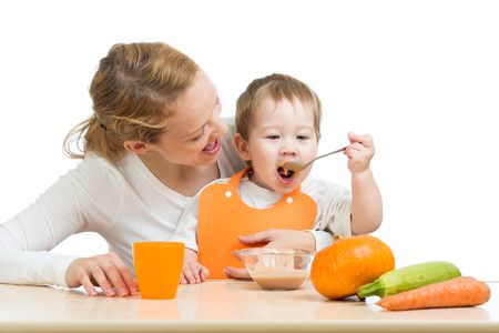 Verduras en la alimentación infantil: calabaza y calabacín