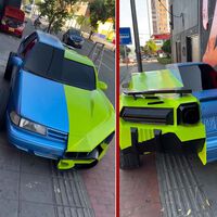 Este “híbrido” hecho a base de chapa y masilla no lo has visto venir: mitad deportivo, mitad coche de abuelo. También por dentro