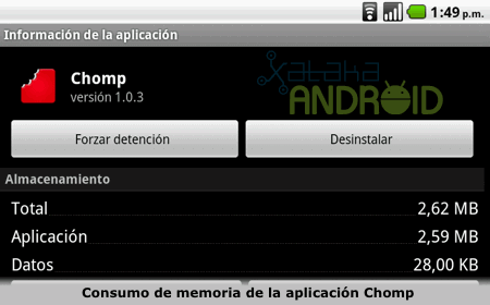 Chomp, una alternativa al buscador de Android Market