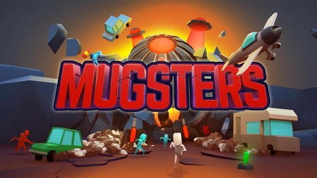 Mugsters, el alocado videojuego de puzles con vehículos de Reinkout y Team17, saldrá a la venta este mes