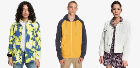 Chollos en tallas sueltas de camisetas, chaquetas o sudaderas Quiksilver, con hasta un 50% de descuento