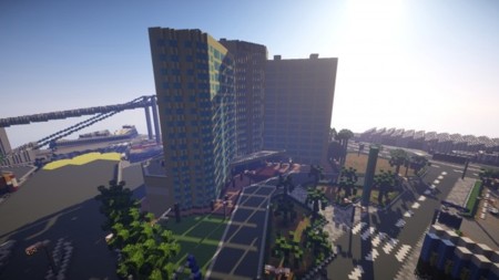 Un youtuber está recreando todo Grand Theft Auto en Minecraft a escala 1:1