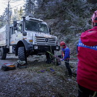 Este Mercedes-Benz Unimog U 4000 es la nueva herramienta de rescate en la Selva Negra