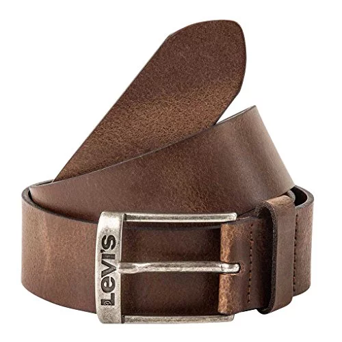 Levi's New Duncan, Cinturón Unisex adulto, Marrón (Dark Brown), 95