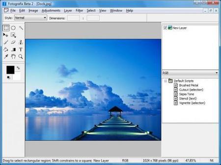 Fotografix, programa de edición gratuito