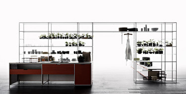 Meccanica, un sistema de almacenaje muy versátil y minimalista 