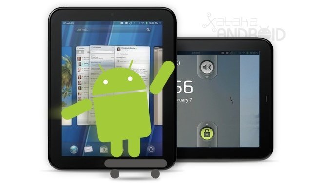 HP TouchPad con Android