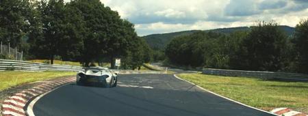 McLaren P1 sliding Nürburgring Nordschleife