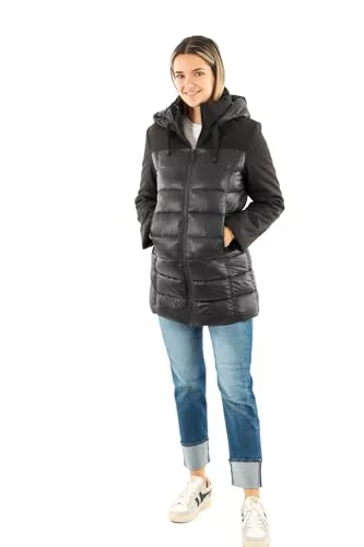 ONLY ONLSOPHIE Mix Puffer CC OTW, Chaqueta Mujer, Black, M