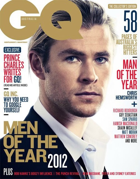 No podemos estar más de acuerdo: Chris Hemsworth hombre del año GQ Australia