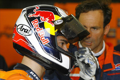 Dani Pedrosa, satisfecho con el ritmo de carrera para mañana