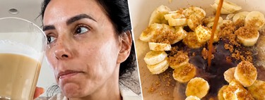 Eva Longoria, a los 51 años: "Cuando tengo plátanos demasiado maduros, los utilizo para preparar mi café helado favorito, caramelizándolos con mantequilla y azúcar"