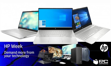 Estos 11 portátiles de trabajo están rebajados hasta en un 15% en la HP Week en PcComponentes