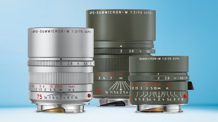 Leica presenta nuevas ediciones especiales de tres de sus ópticas Summicron para el sistema M