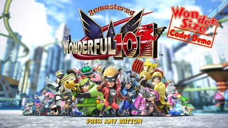 Ya puedes descargar gratis una demo de The Wonderful 101 Remastered con Bayonetta de invitada especial