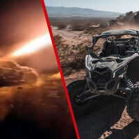 Dispara y desaparece. El arma más loca y eficaz de Ucrania contra los drones rusos es un "simple" buggy