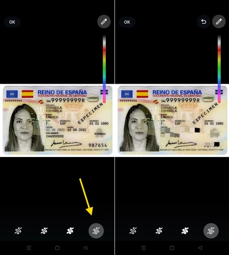 WhatsApp を使用すると、エディターで送信する前に画像をピクセル化できます。