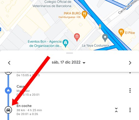 Recorridos Ubicaciones Google Maps