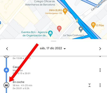 Recorridos Ubicaciones Google Maps