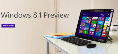 Ya disponible Windows 8.1 Preview