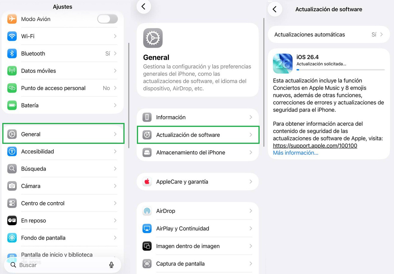 Todas las novedades de iOS 26.4: desde la mejora en los pagos hasta un ...