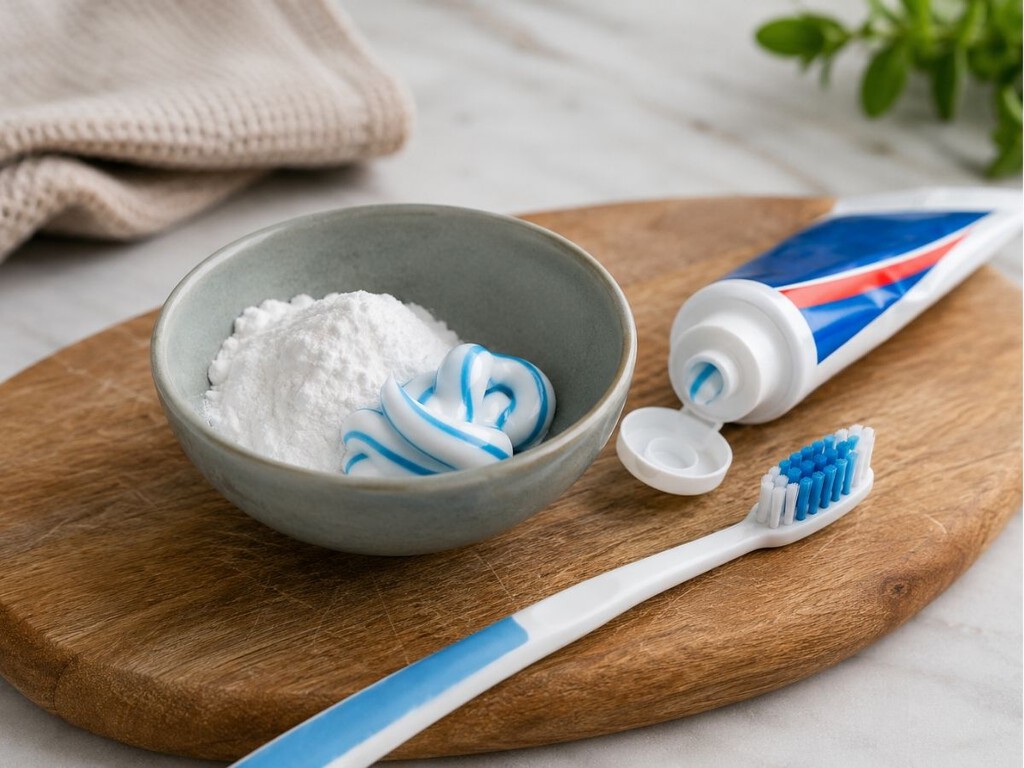 Mezclar pasta de dientes con bicarbonato: el truco casero que cada vez más gente utiliza para dejar los cristales como nuevos