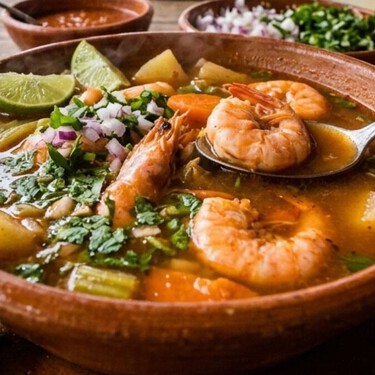 Cómo hacer caldo de camarón estilo cantina, con la receta y consejos del Chef Oropeza