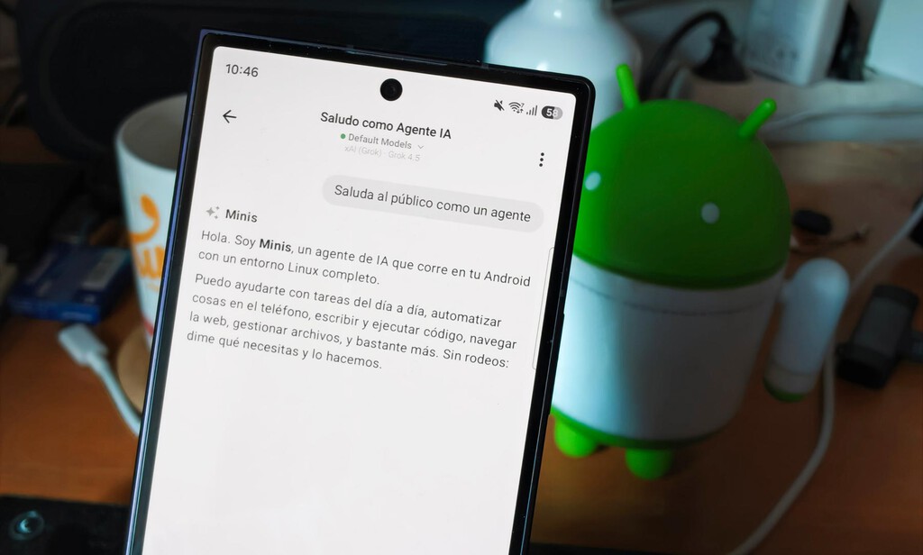 OpenMinis es lo que Google y Apple aún no han hecho: un agente autónomo y capaz para los móviles. Lo he probado, merece mucho la pena.