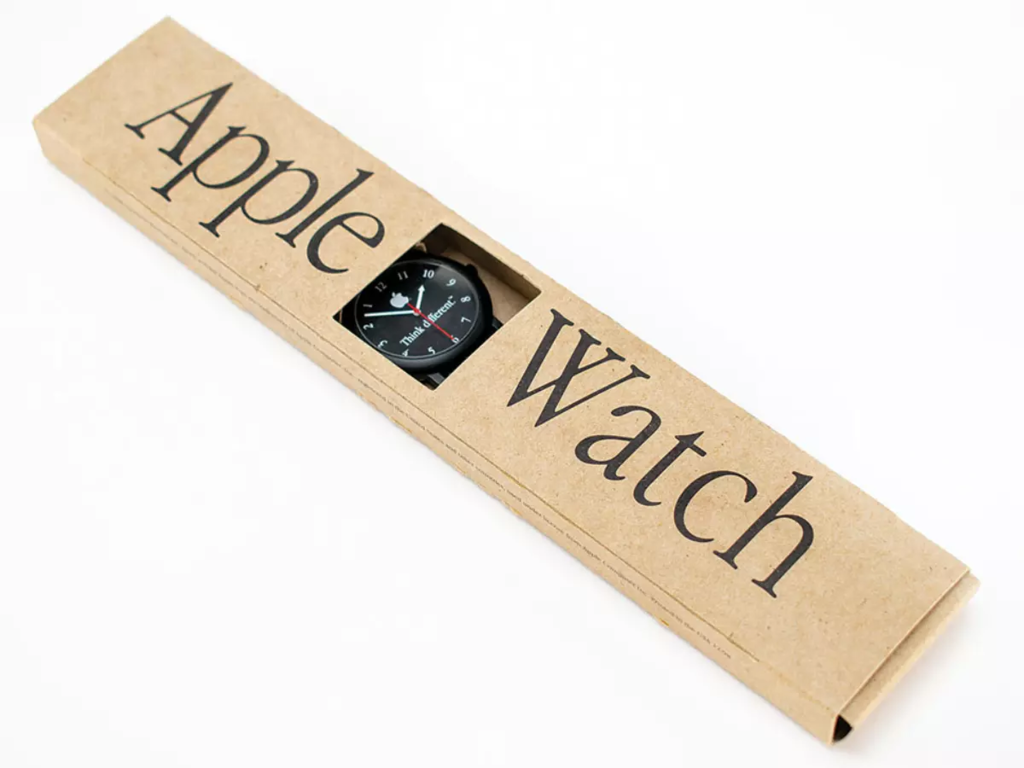 This Apple Designer Received an Original ‘Apple Watch’ From 1998. It's Waterproof and Has a Watch Dial That's Upside Down
