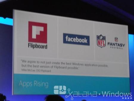 Flipboard y Facebook llegarán para Windows 8