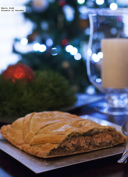Kulibiak o pastel ruso de salmón. Receta especial con Thermomix