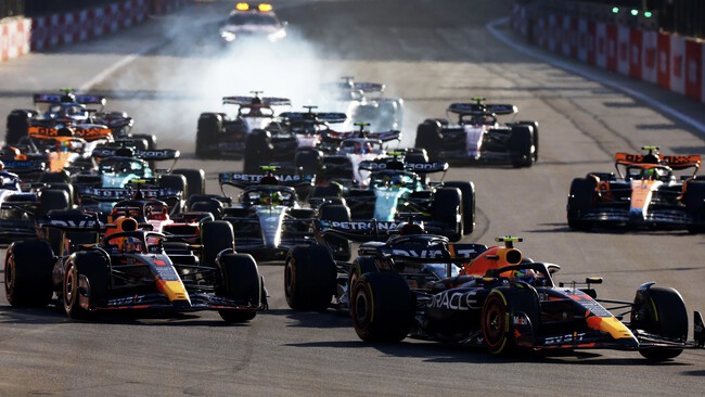 Sergio Perez Baku F1 2023