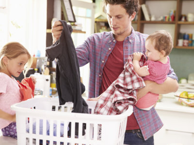 El desafío de tener siempre ropa limpia en una familia numerosa 