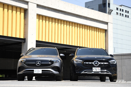 Mercedes Benz Eqa Gla Suv Electrico Gasolina Comparativa Mexico 3