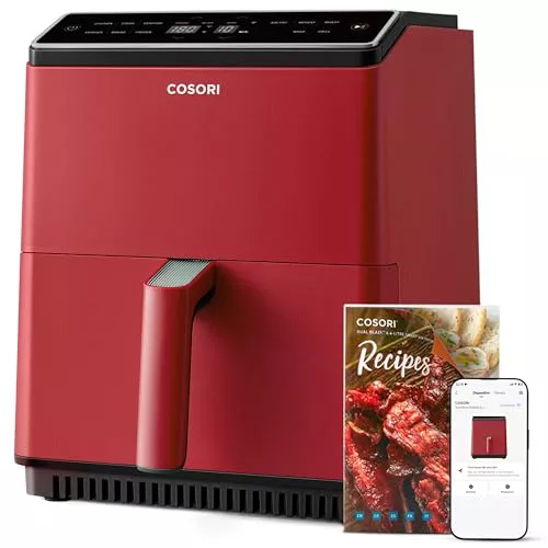 Cosori Freidora de Aire Dual Blaze 6,4L, 11 Modos, WIFI