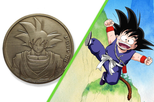 Monedas edición de Dragon Ball que nos encantaría ver en México: sets oficiales del 40.º aniversario ya están a la venta en Japón