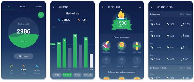 Calories Step Counter Walking Tracker App Android Best Pedometer