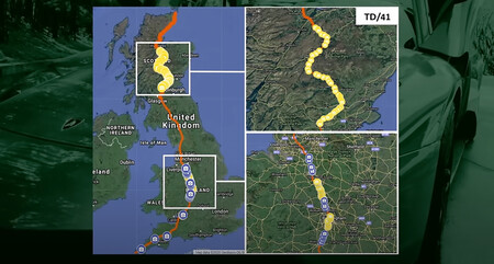 Mapa Radares Gran Bretana
