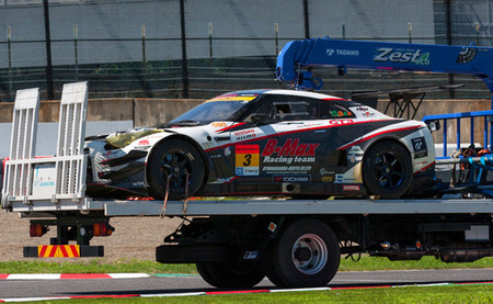 Nissan GT-R GT300 NDDP Accidente Suzuka