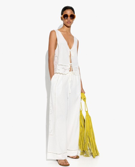 Pantalones lino