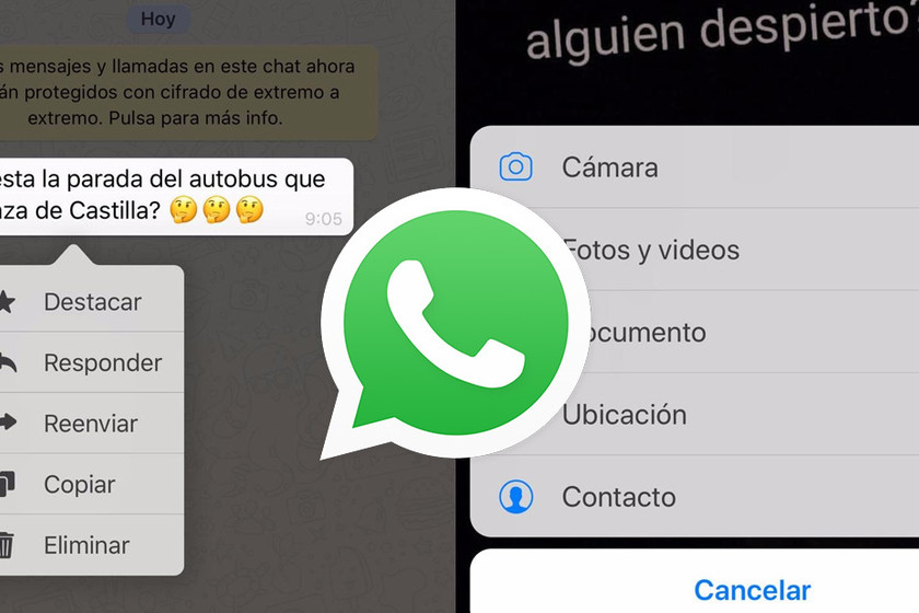 Novedades para WhatsApp en iOS clips de voz uno tras otro, más