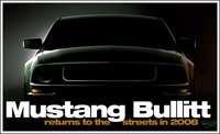 Primer teaser el 2008 Ford Mustang Bullitt