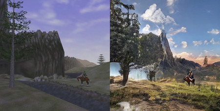 Este es el alucinante resultado de mezclar videojuegos retro con GauGAN, la tecnología de NVIDIA capaz de crear imágenes fotorrealistas