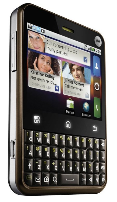 Motorola Charm, al fin lo vemos en vivo