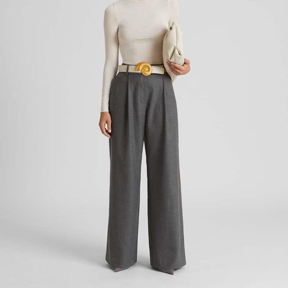 Simorra
Pantalón de mujer pinzas ancho